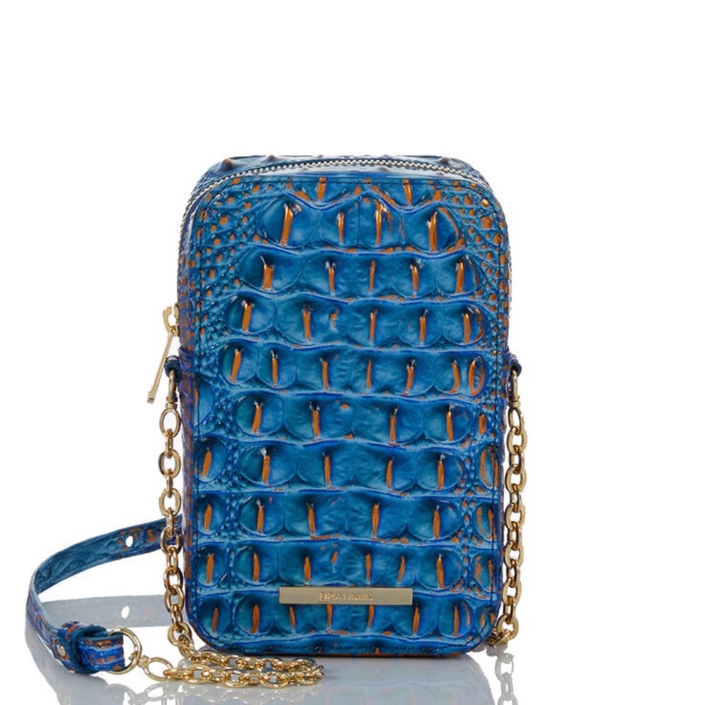 Brahmin Cassia Crossbody in Deep Azure